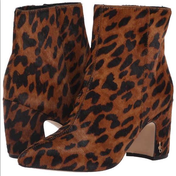 hilty bootie sam edelman leopard